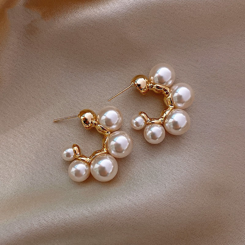 Aretes Elegantes de Perlas