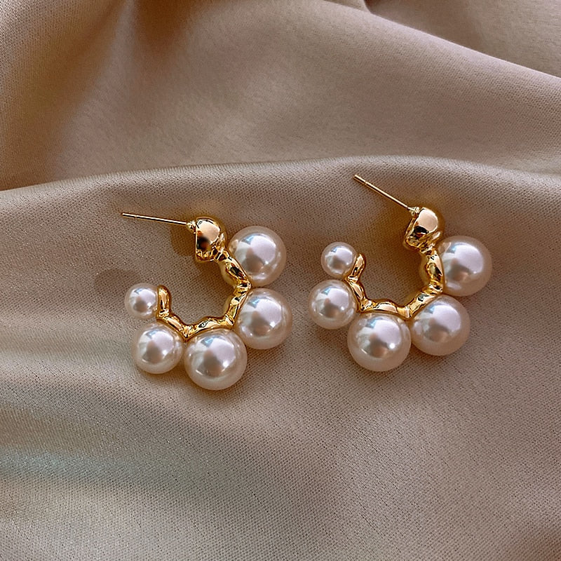 Aretes Elegantes de Perlas