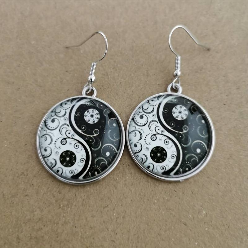 Aretes Ying Yang Vintage